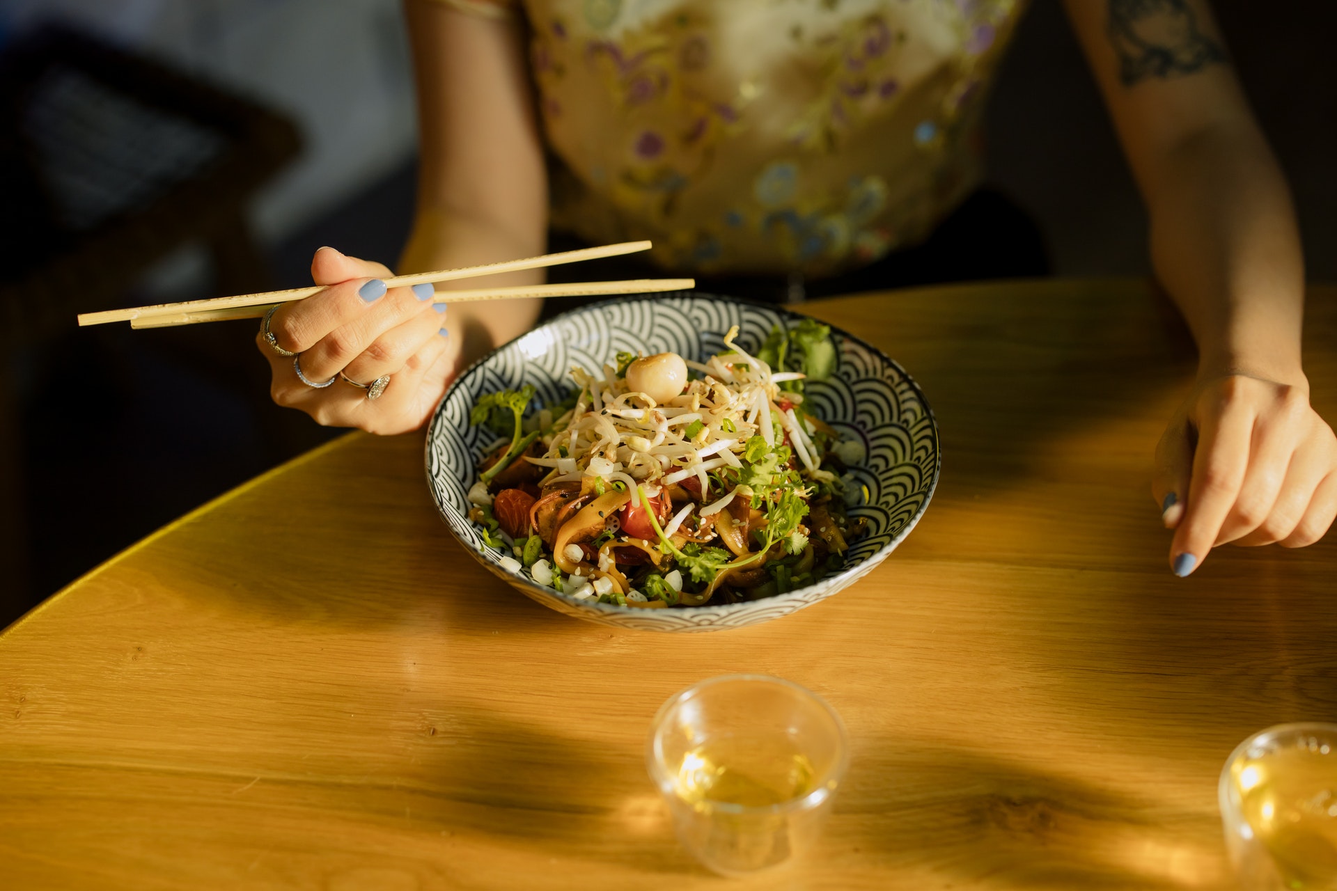 Traditional Chinese salad - one of the most popular salad in Asia