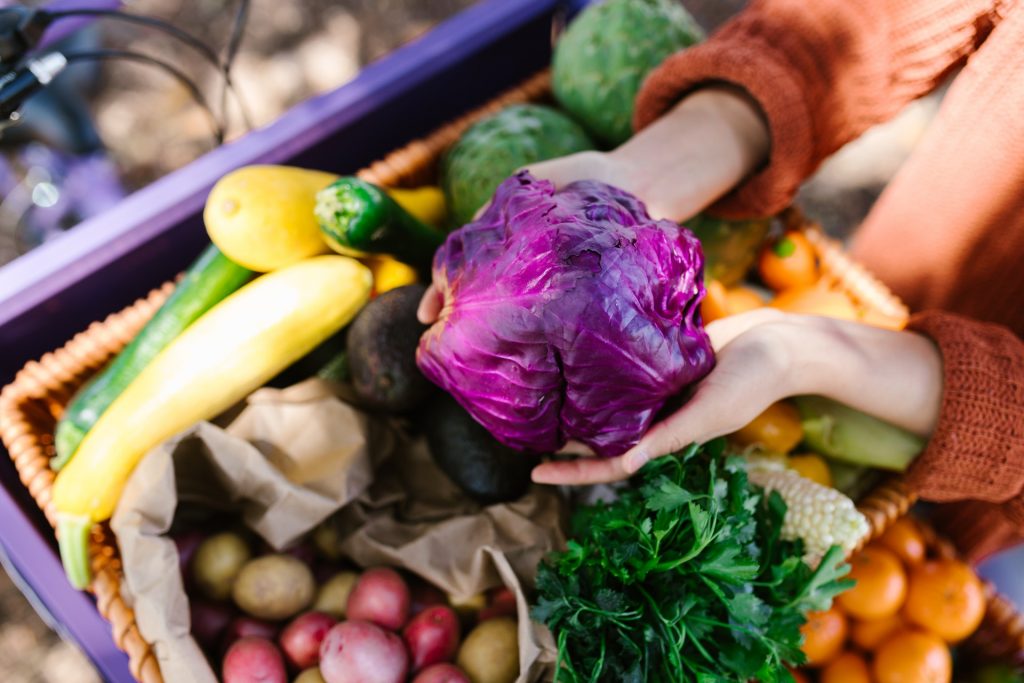 Organic products on Canadian farmers' markets